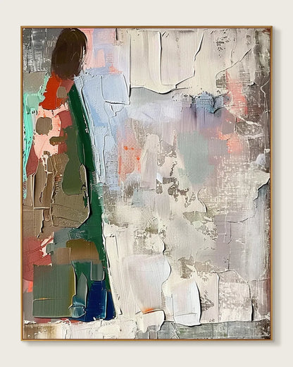 Colorful Large Canvas Painting for Living Room No.064