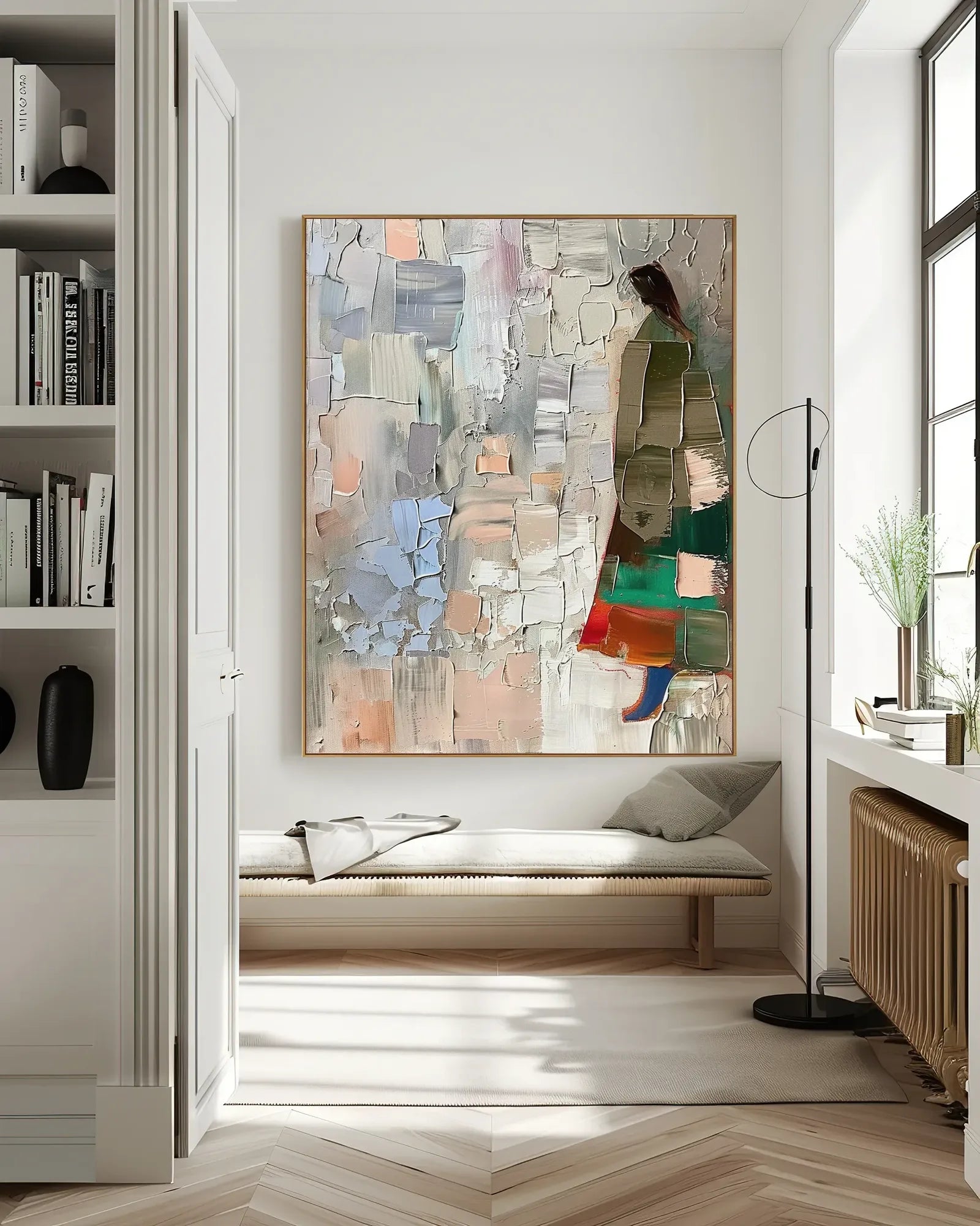 Colorful Large Statement Artwork for Dining Room No.068