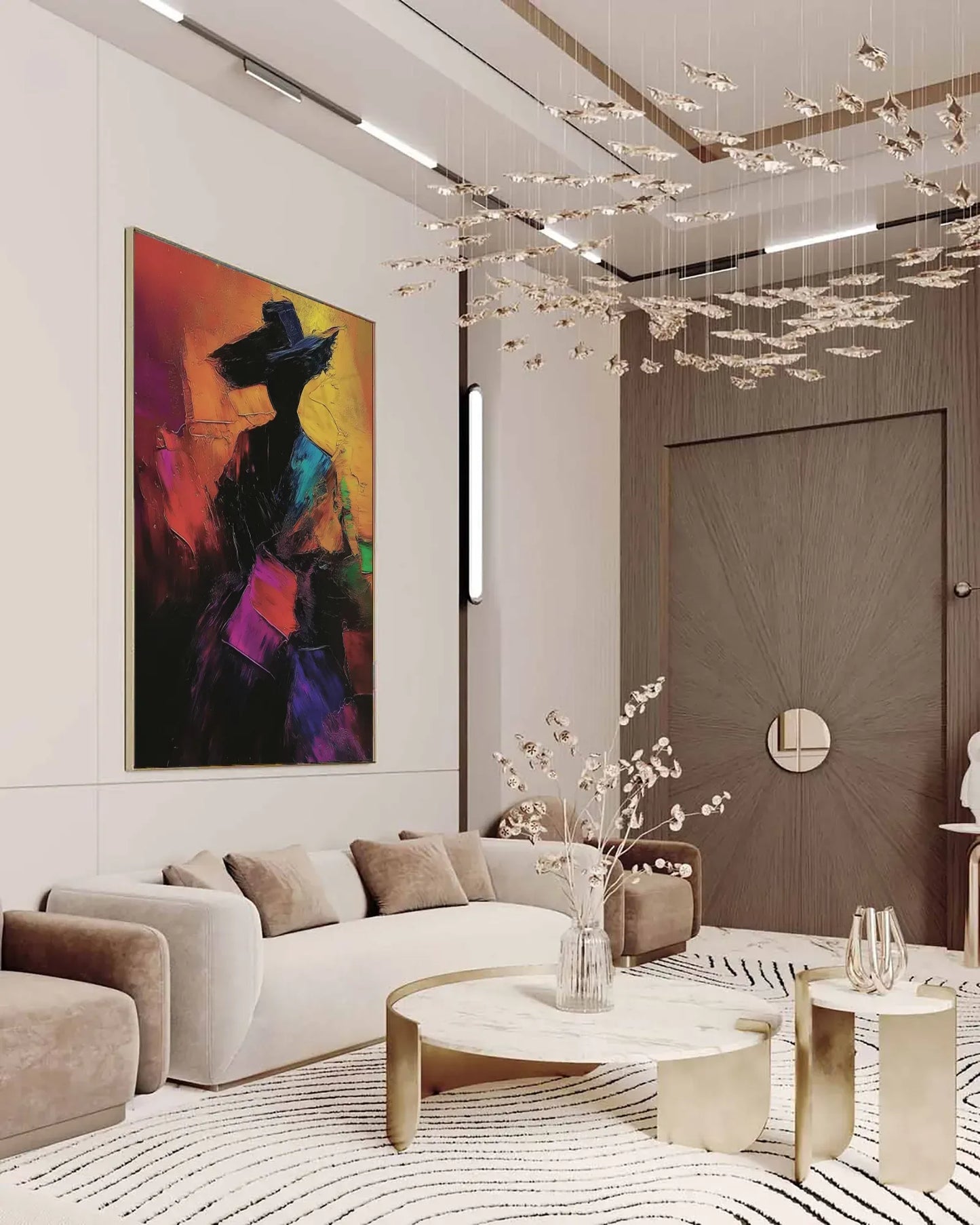 Colorful Large Wall Art for Modern Home No.058