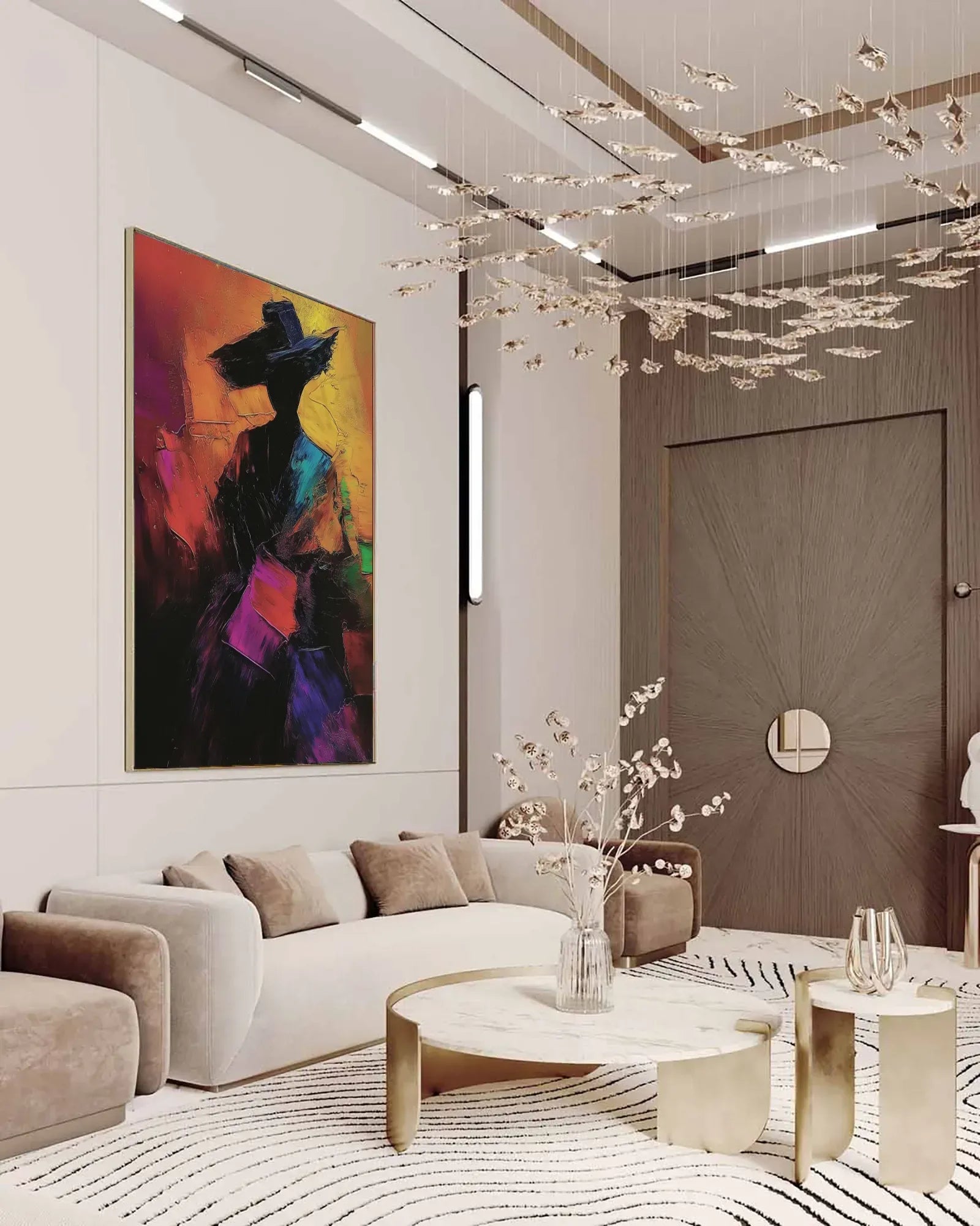 Colorful Large Wall Art for Modern Home No.058