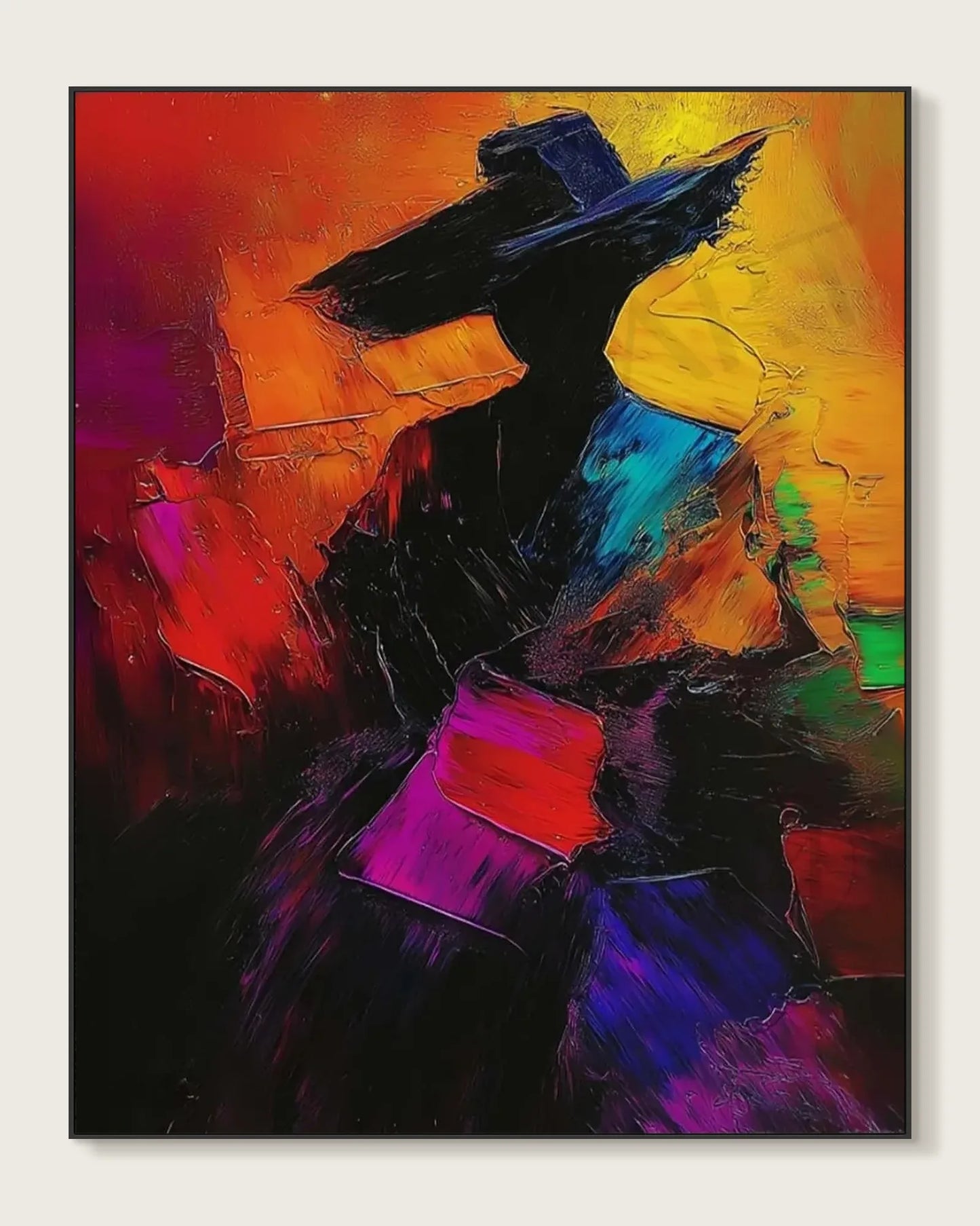Colorful Large Wall Art for Modern Home No.058