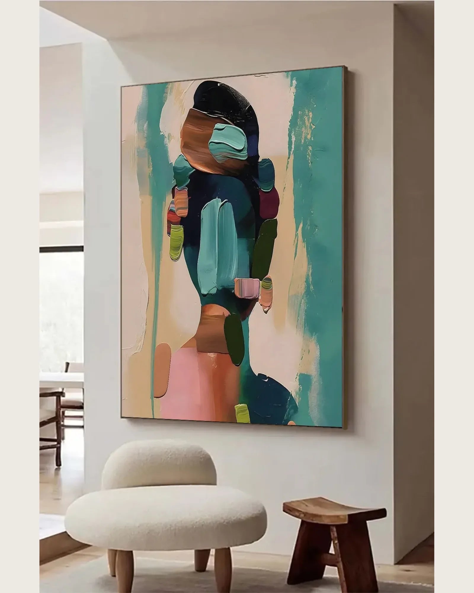 Colorful Large Wall Artwork for Bedroom No.065