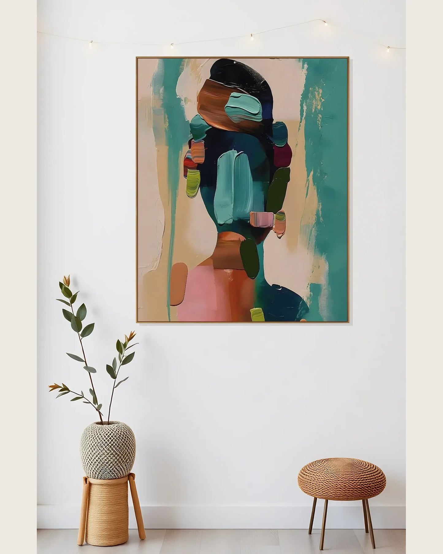 Colorful Large Wall Artwork for Bedroom No.065