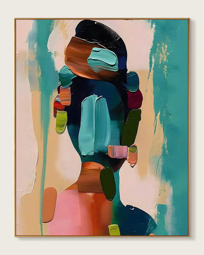 Colorful Large Wall Artwork for Bedroom No.065
