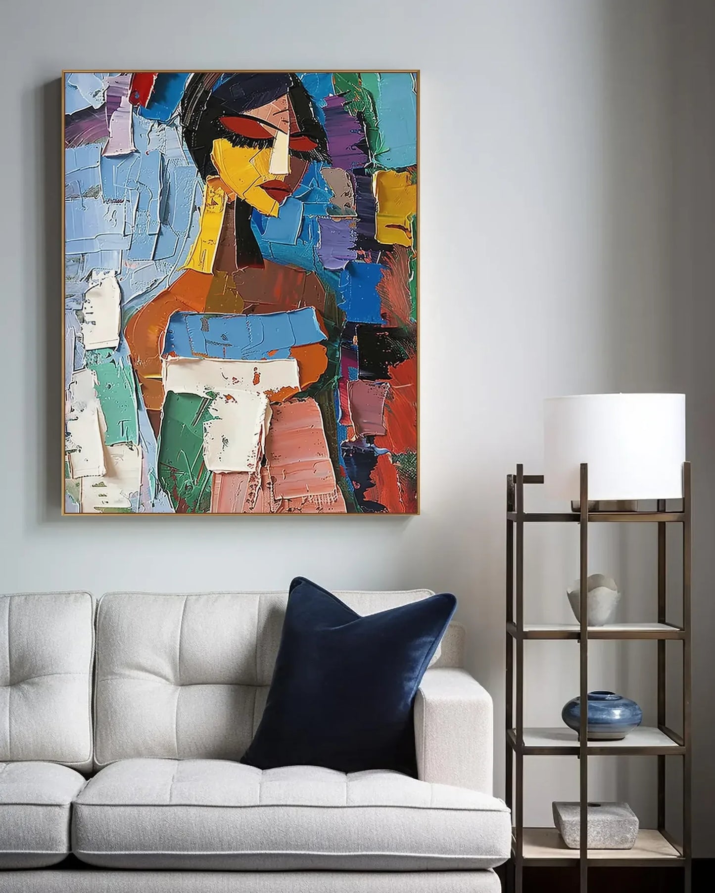 Colorful Painting On Canvas for Large Walls No.074