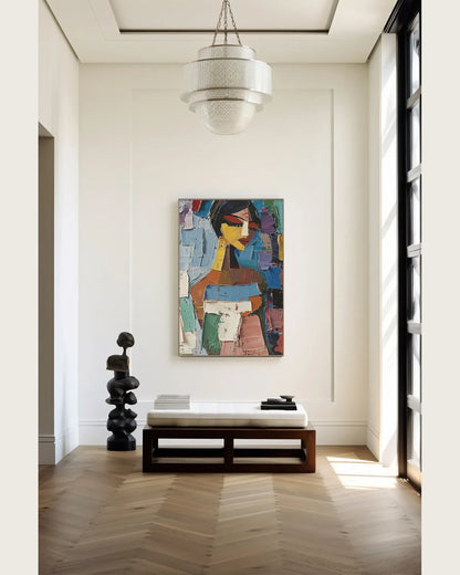 Colorful Painting On Canvas for Large Walls No.074