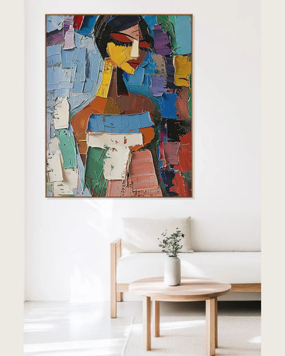 Colorful Painting On Canvas for Large Walls No.074