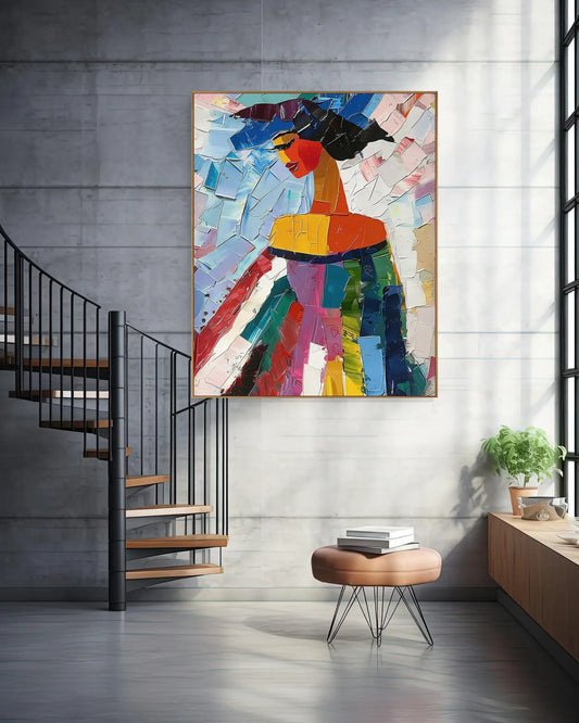Colorful Wall Decor for Living Room No.077