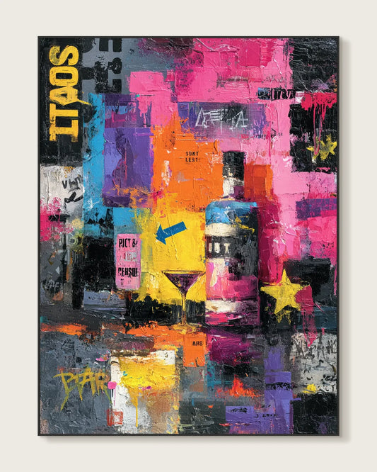 Colourful Graffiti Wall Decor No.051