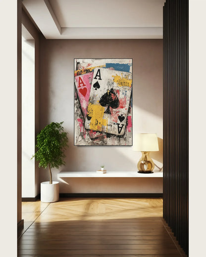 Contemporary Cartoon Canvas Art No.041