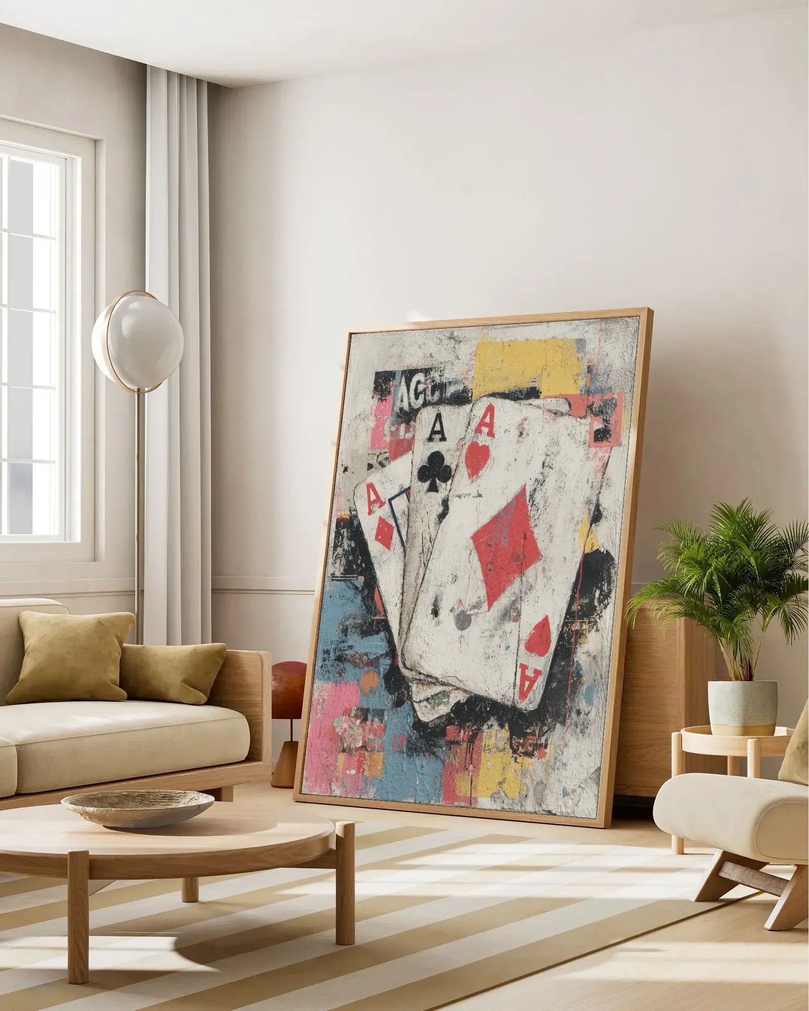 Contemporary Cartoon Canvas Painting No.040