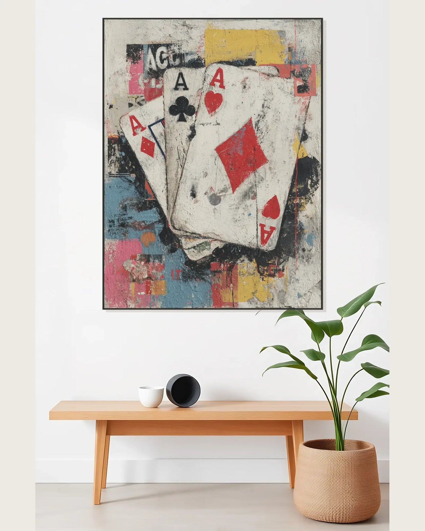 Contemporary Cartoon Canvas Painting No.040