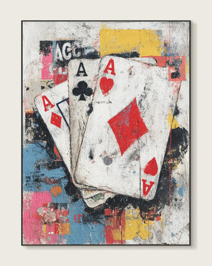 Contemporary Cartoon Canvas Painting No.040
