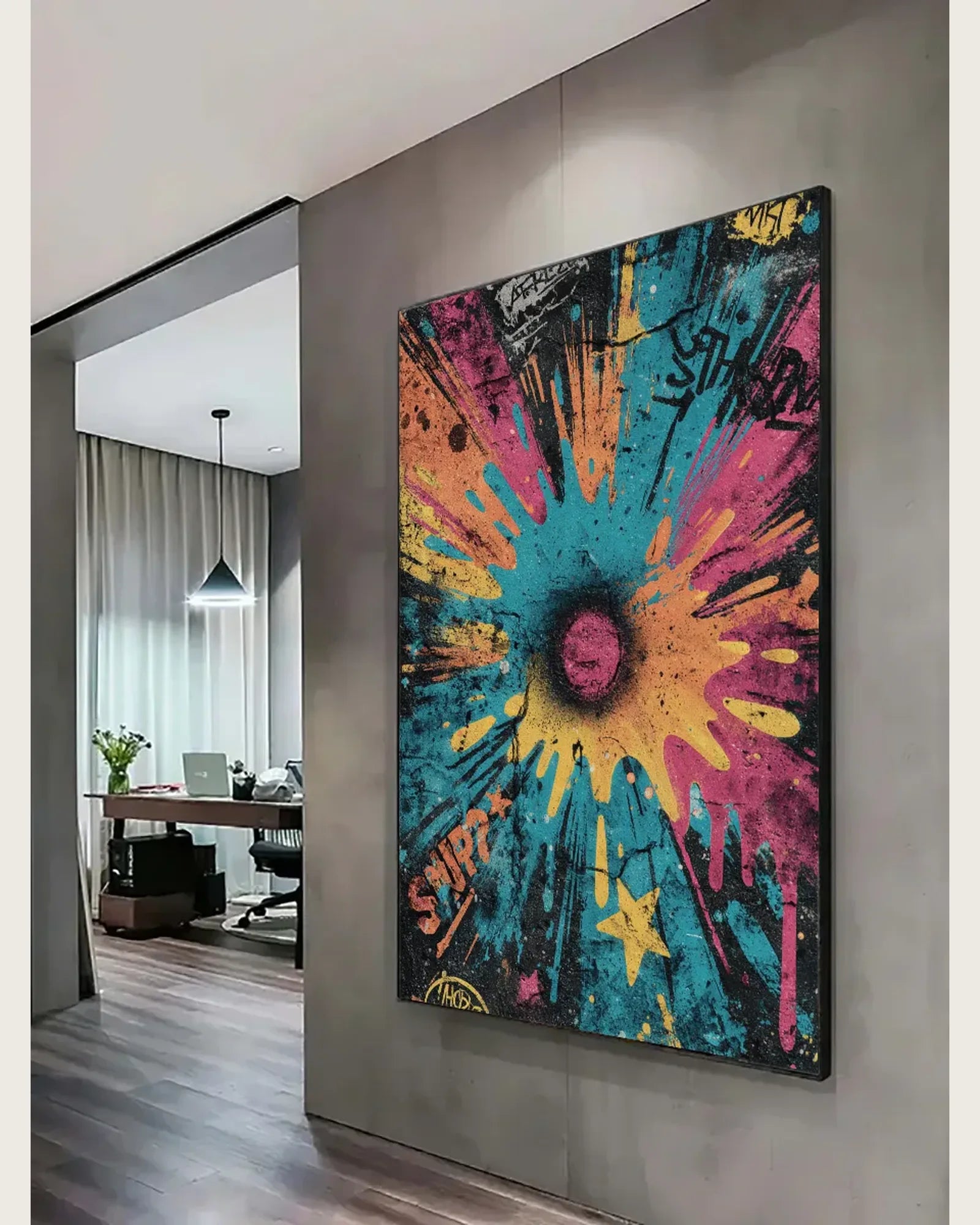 Contemporary Cartoon Wall Art No.037