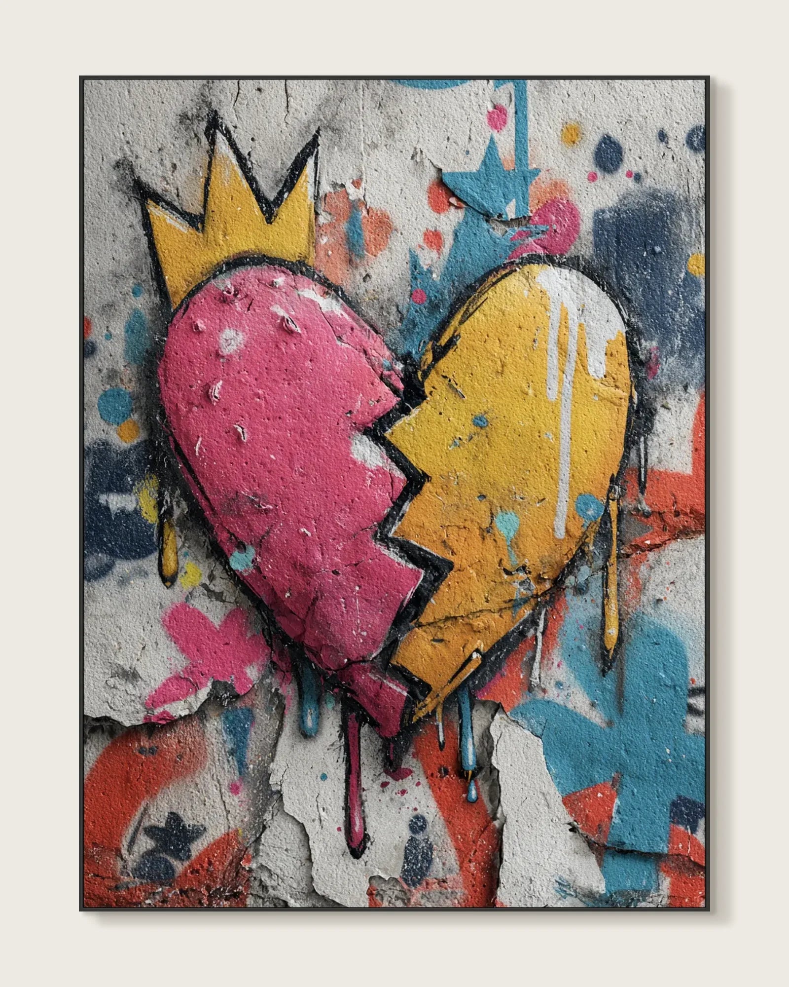 Contemporary Cartoon Wall Decor No.039