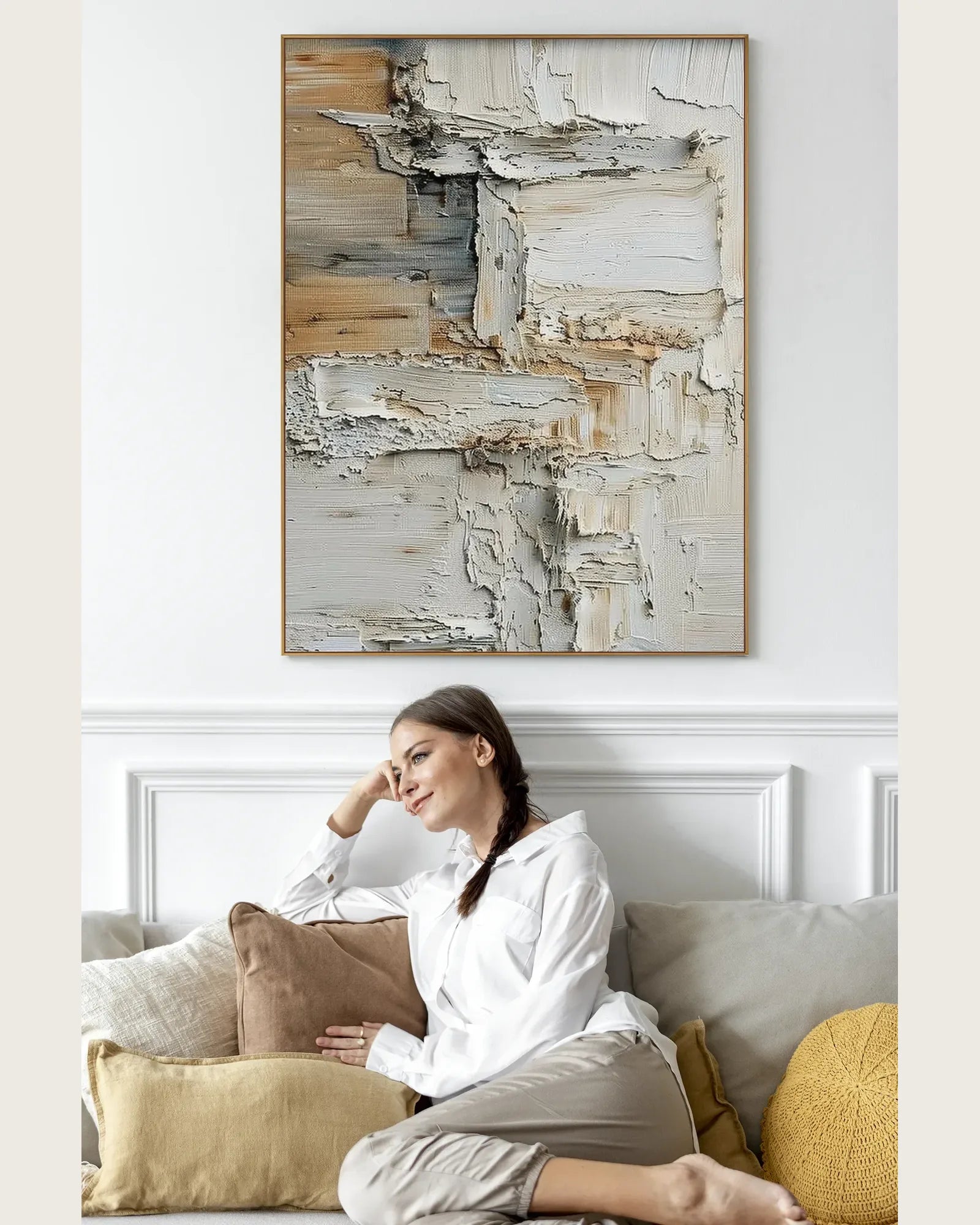 Contemporary Texture Wall Art No.051