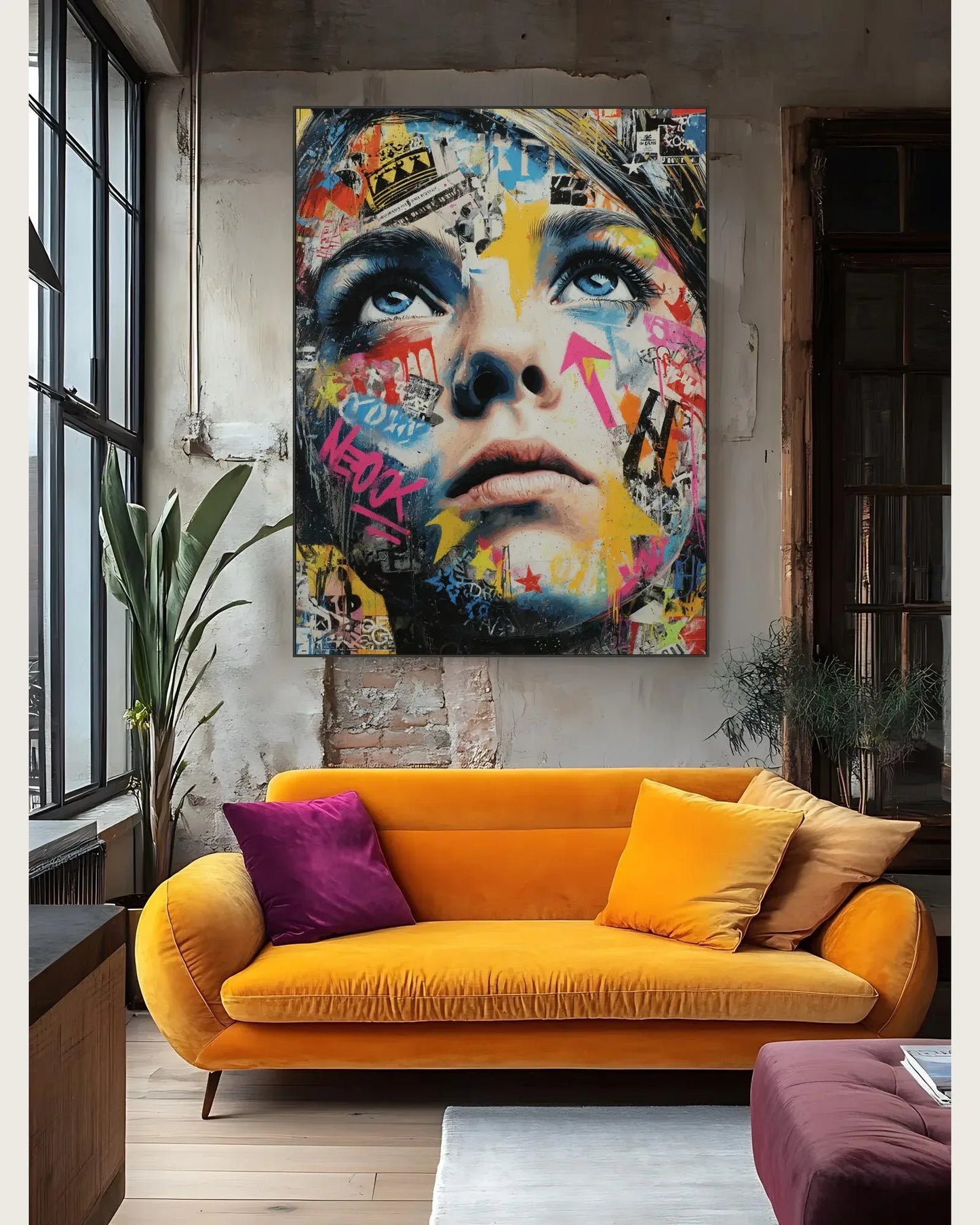 Doodle Graffiti Wall Decor No.123