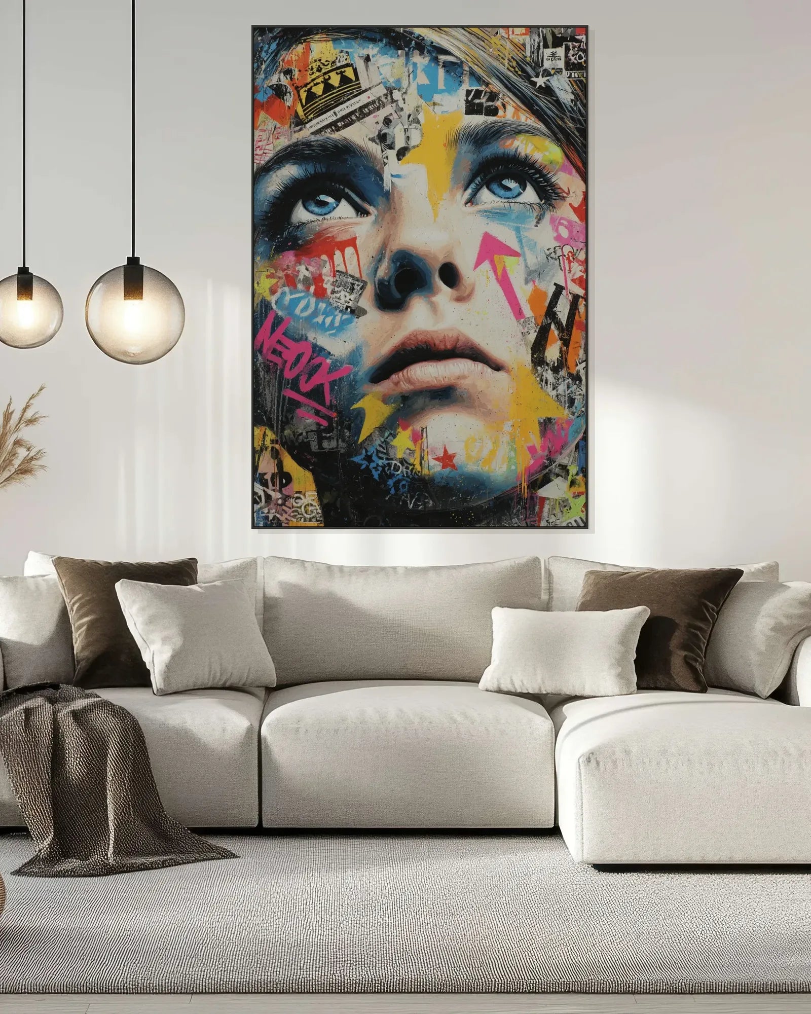 Doodle Graffiti Wall Decor No.123