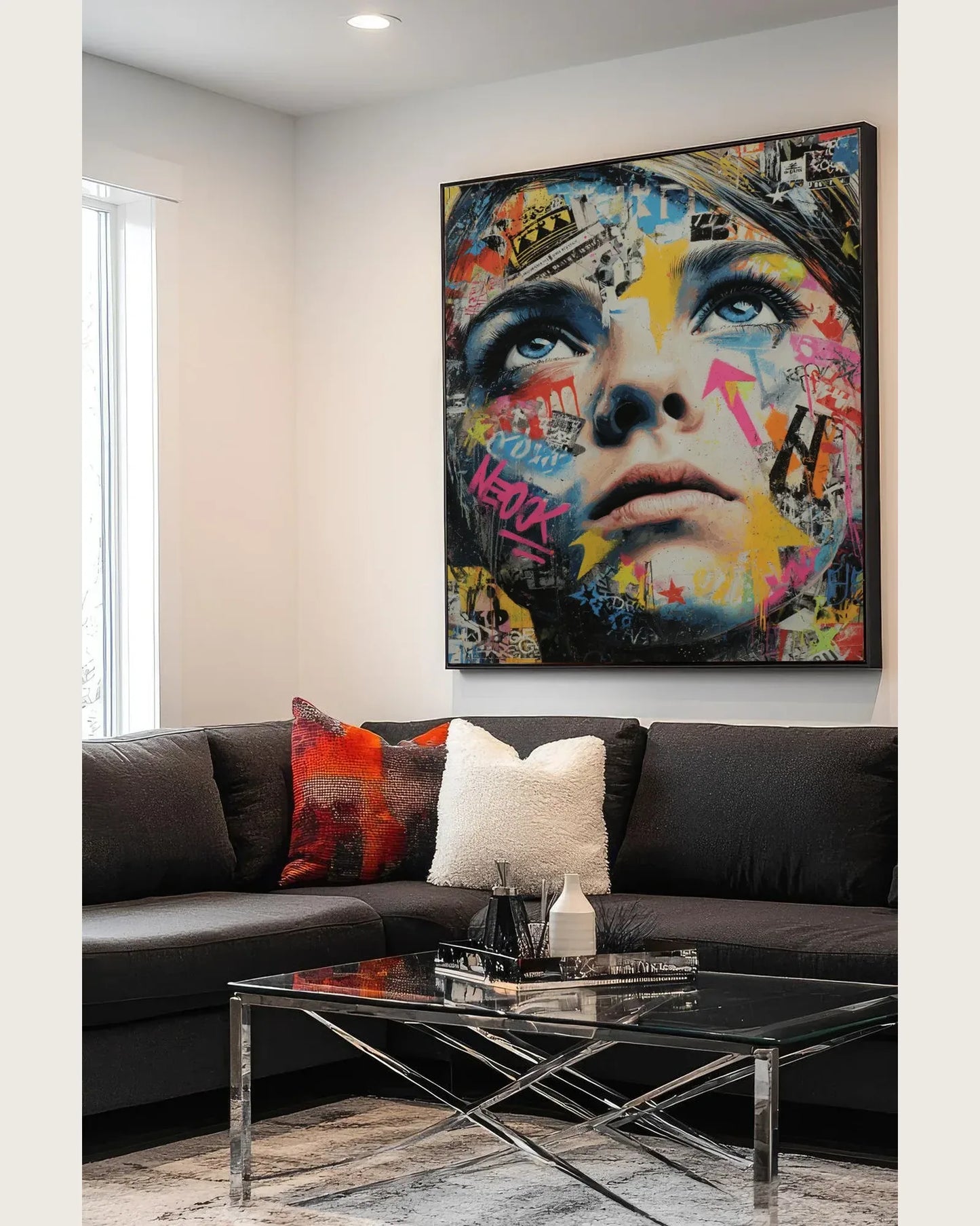 Doodle Graffiti Wall Decor No.123