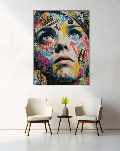 Doodle Graffiti Wall Decor No.123