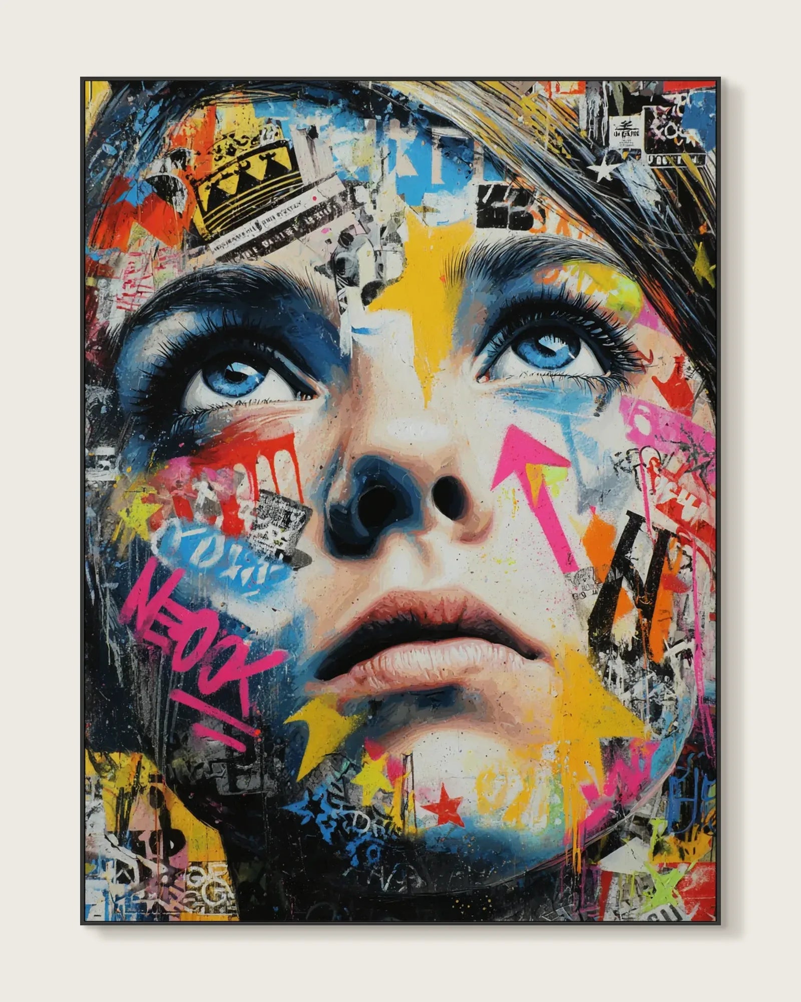 Doodle Graffiti Wall Decor No.123