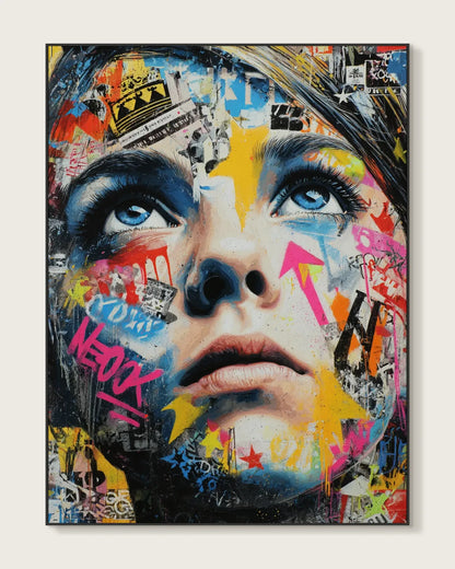 Doodle Graffiti Wall Decor No.123