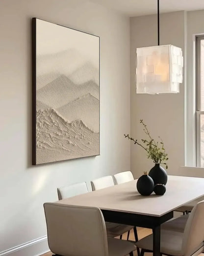 Earth Inspired Wabi Sabi Canvas Art No.052