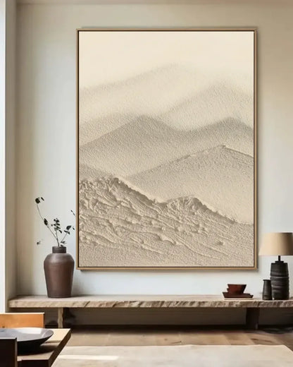 Earth Inspired Wabi Sabi Canvas Art No.052