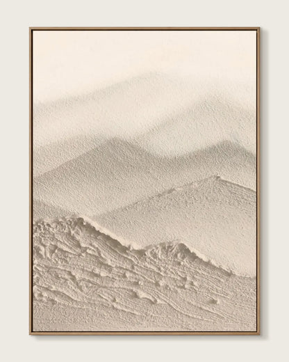 Earth Inspired Wabi Sabi Canvas Art No.052