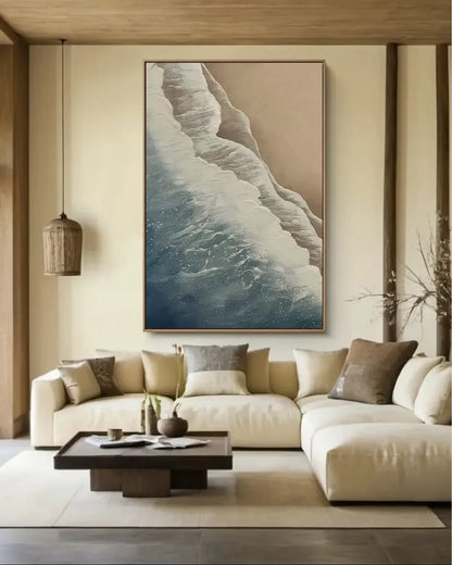 Earth Inspired Wabi Sabi Wall Art No.051