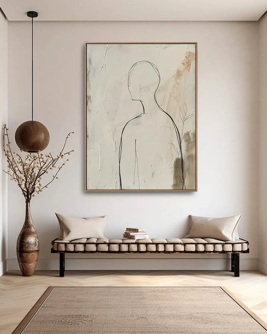 Earth Tone Minimalist Artwork No.003