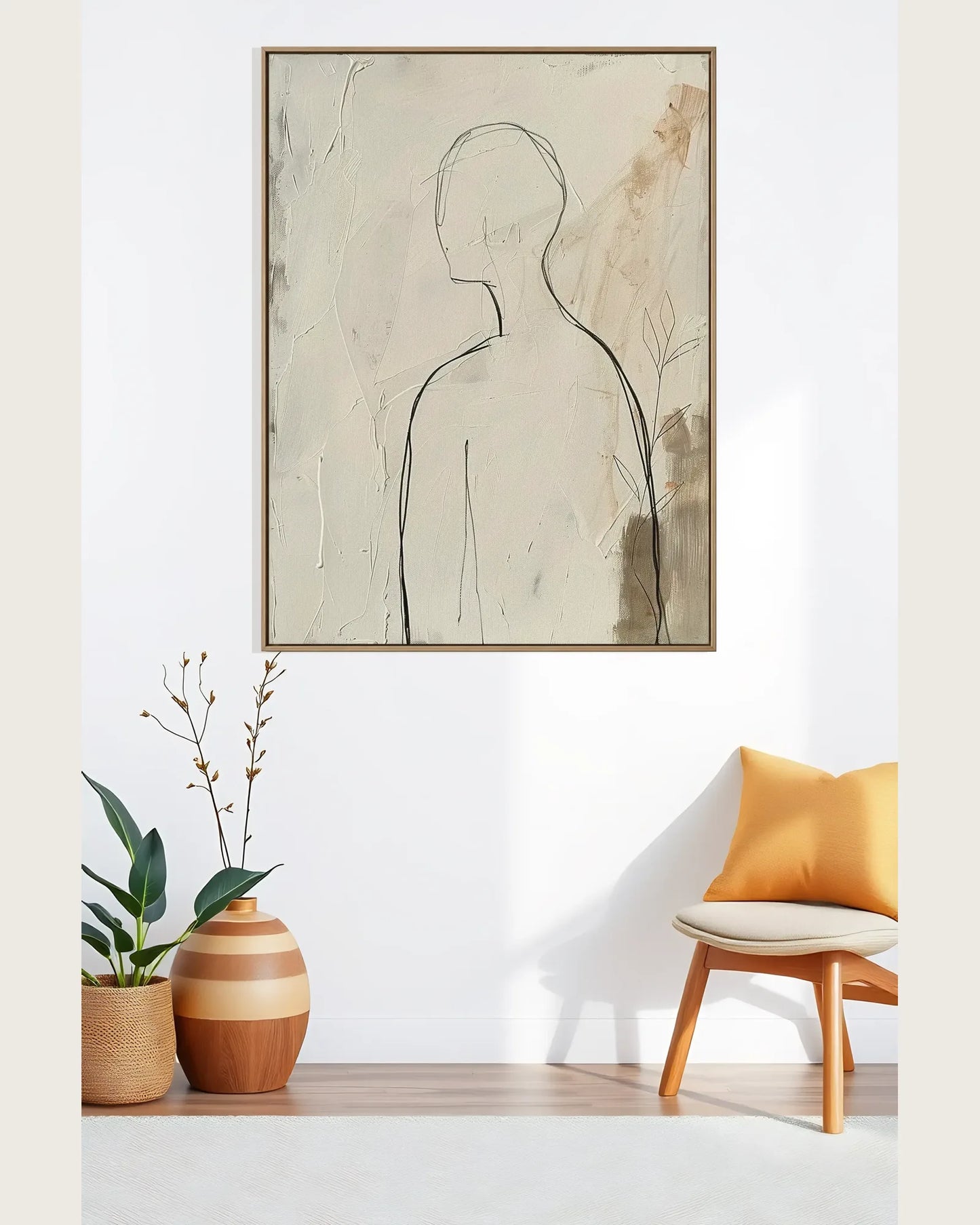 Earth Tone Minimalist Artwork No.003