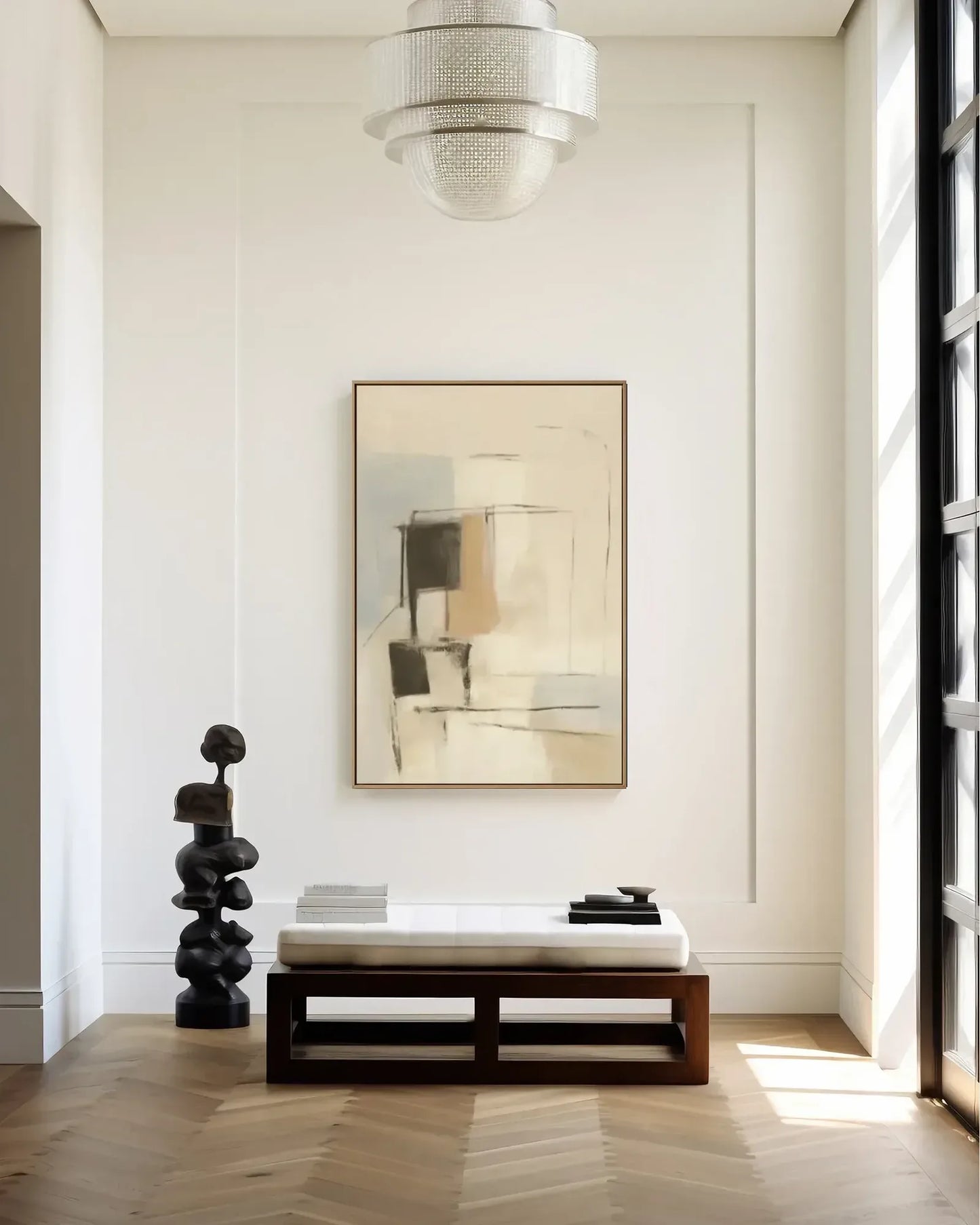 Earth Tone Minimalist Canvas Art No.002