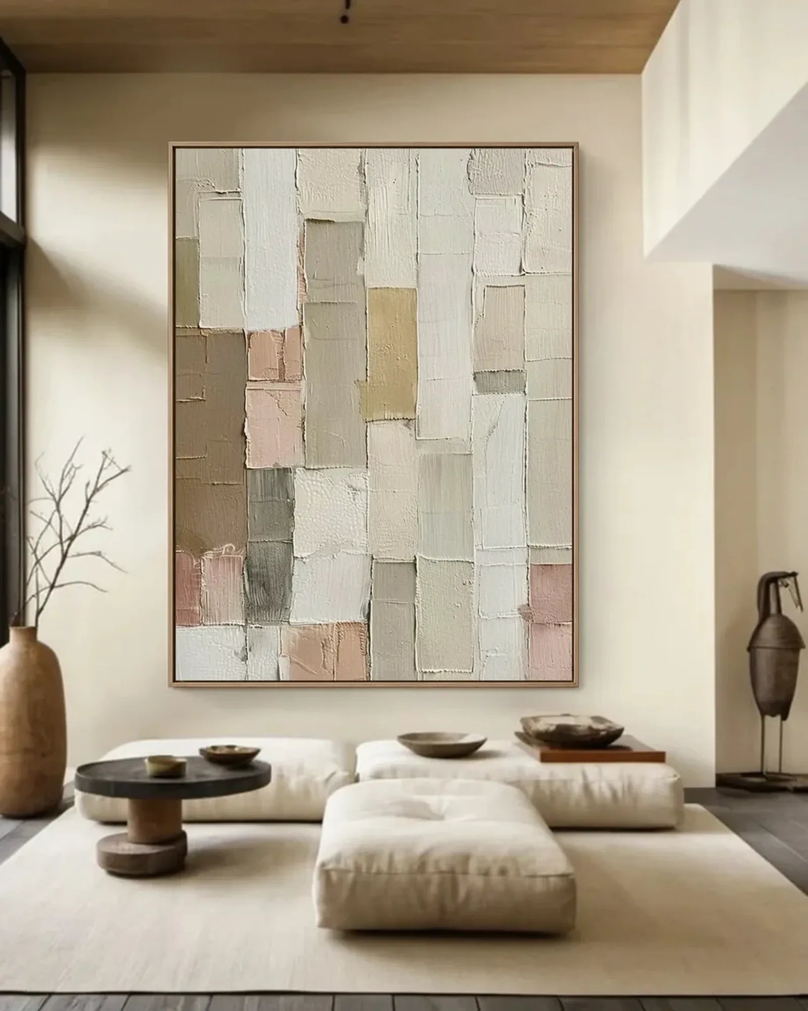 Earth Tone Minimalist Wall Decor No.004