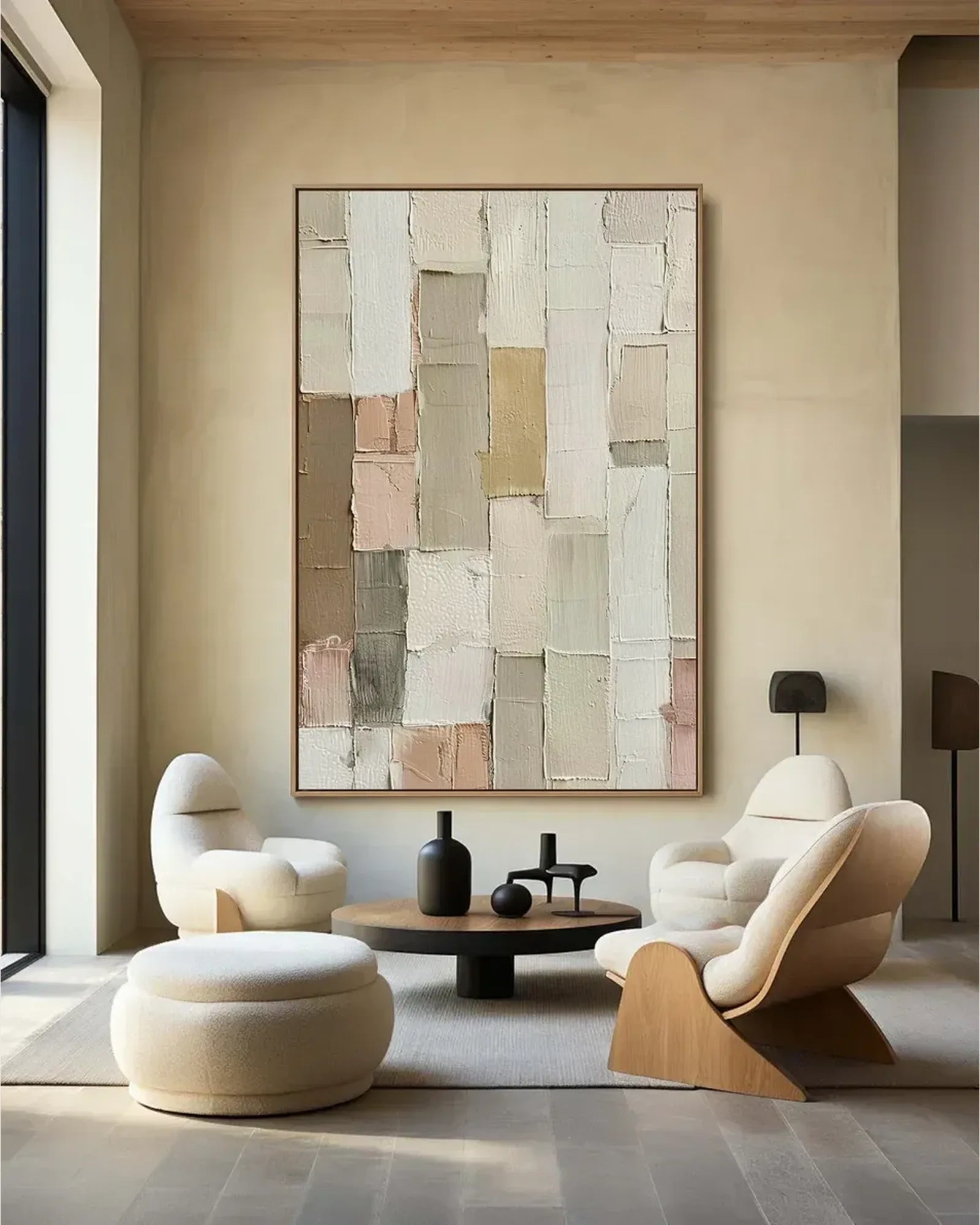 Earth Tone Minimalist Wall Decor No.004