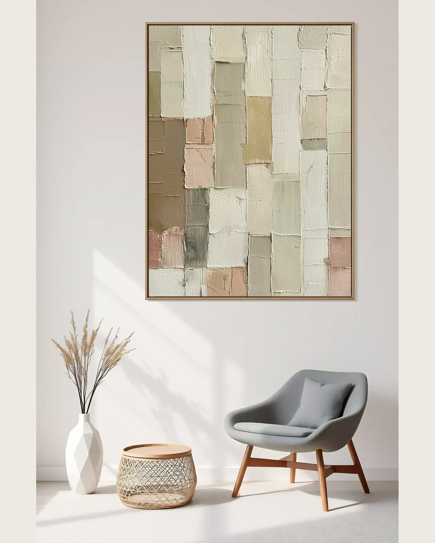Earth Tone Minimalist Wall Decor No.004