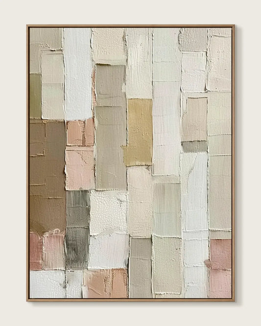 Earth Tone Minimalist Wall Decor No.004