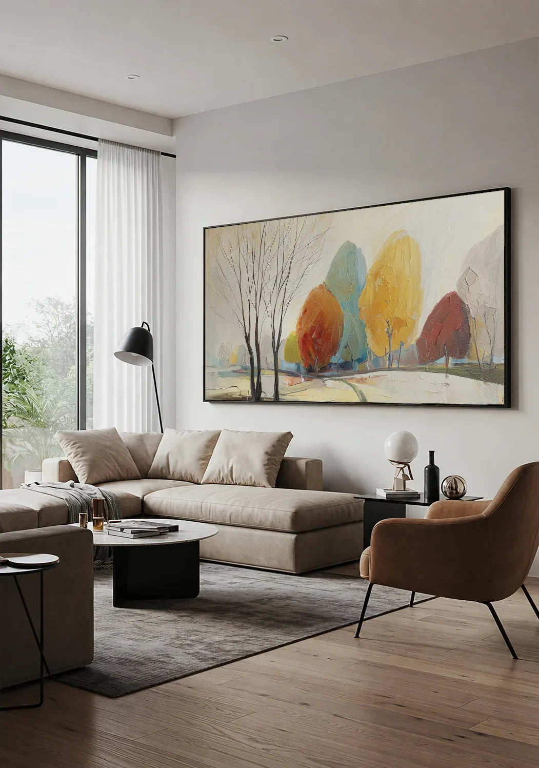 Extra Large Abstract Wabi Sabi Artwork No.209