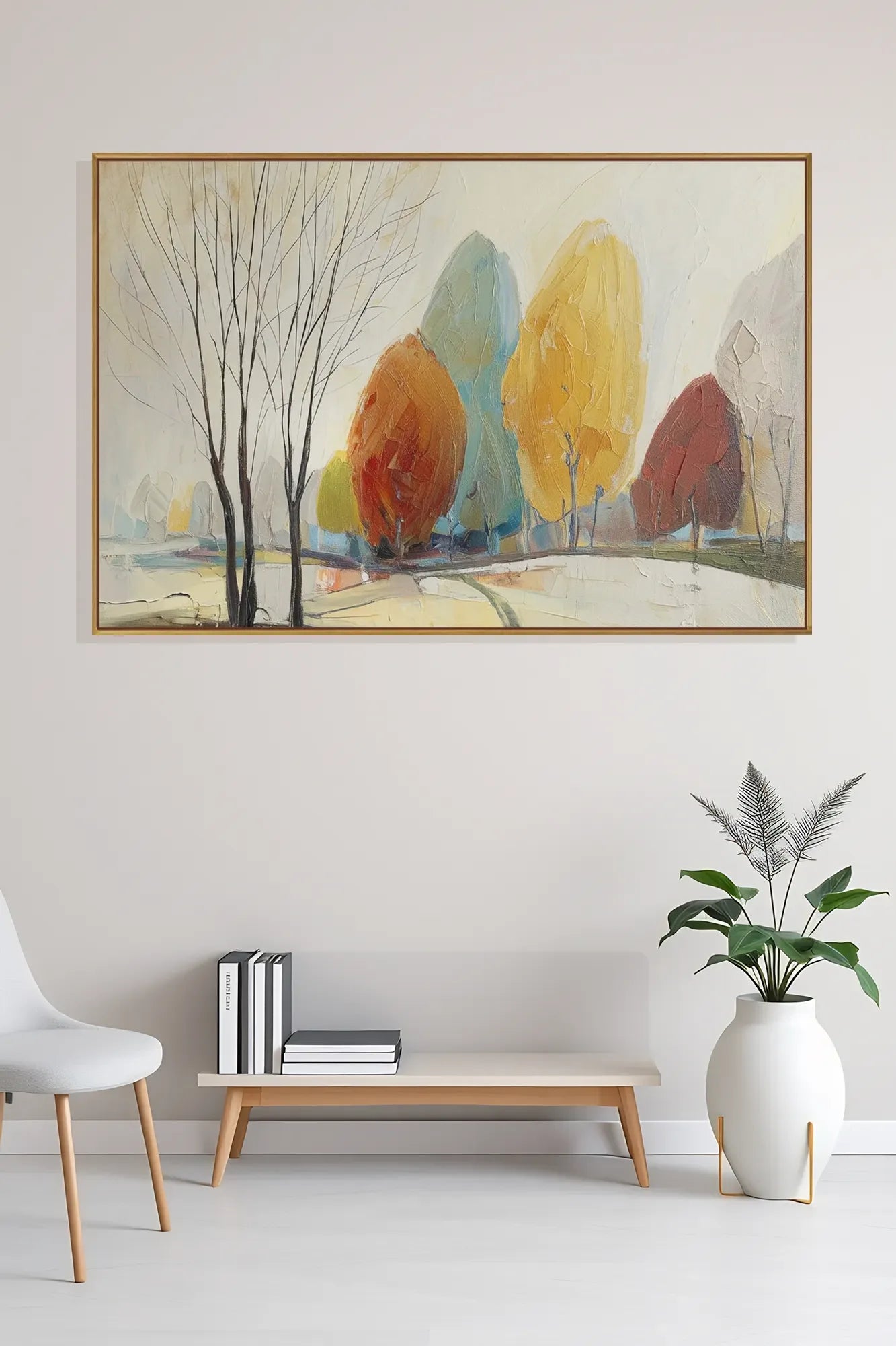 Extra Large Abstract Wabi Sabi Artwork No.209