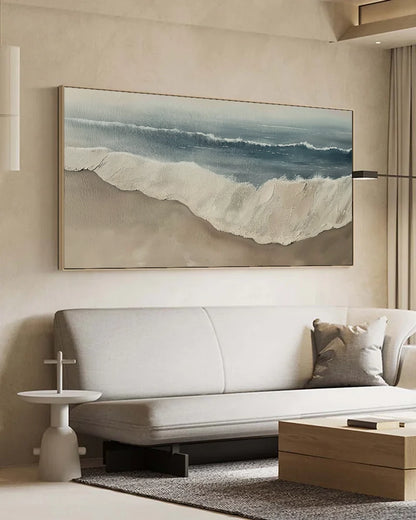 Extra Large Abstract Wabi Sabi Canvas Art No.210