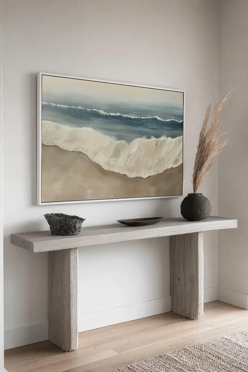 Extra Large Abstract Wabi Sabi Canvas Art No.210