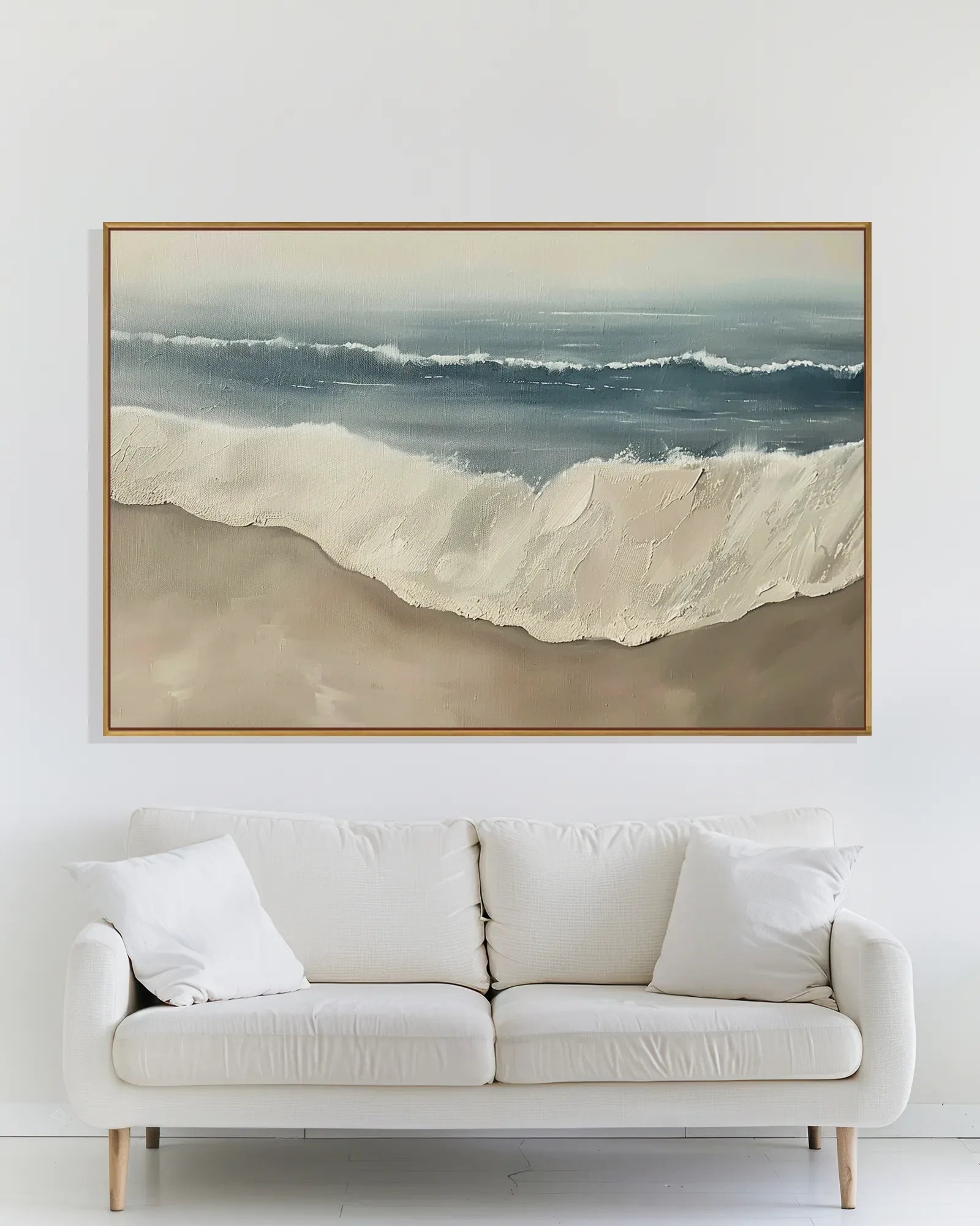 Extra Large Abstract Wabi Sabi Canvas Art No.210