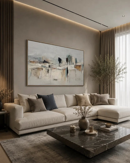 Extra Large Abstract Wabi Sabi Wall Art No.208