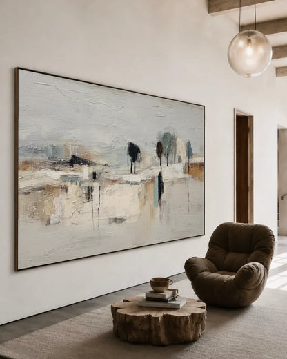 Extra Large Abstract Wabi Sabi Wall Art No.208