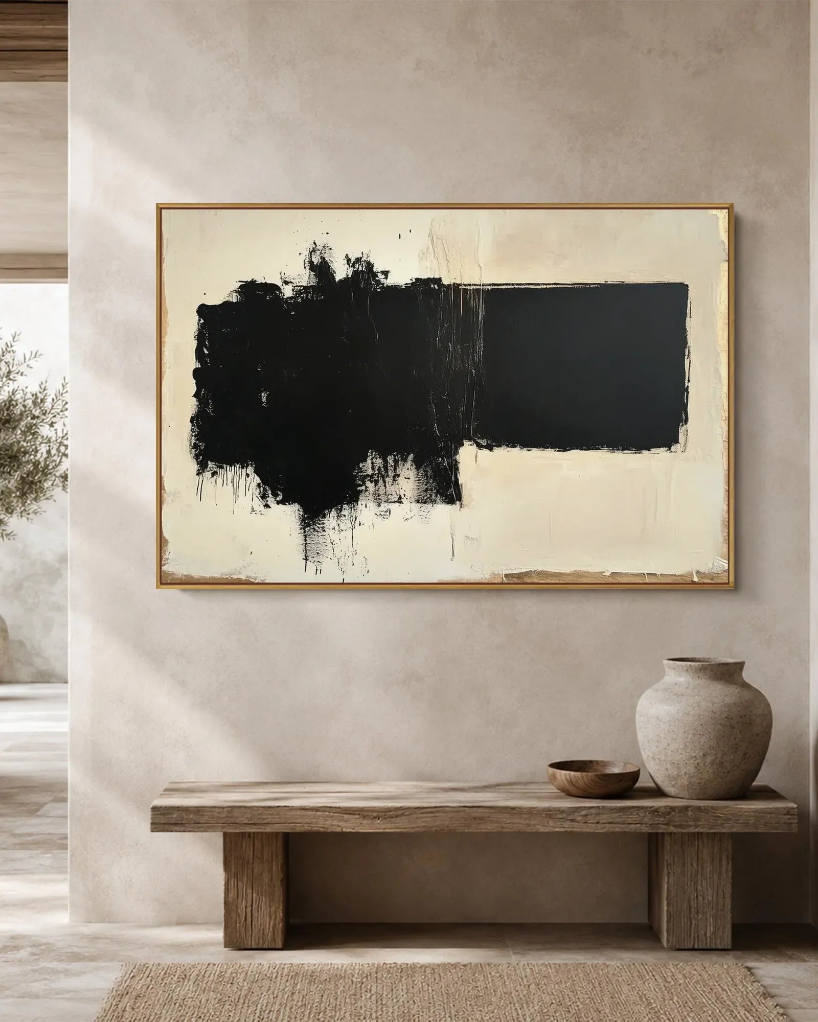 Extra Large Abstract Wabi Sabi Wall Decor No.211