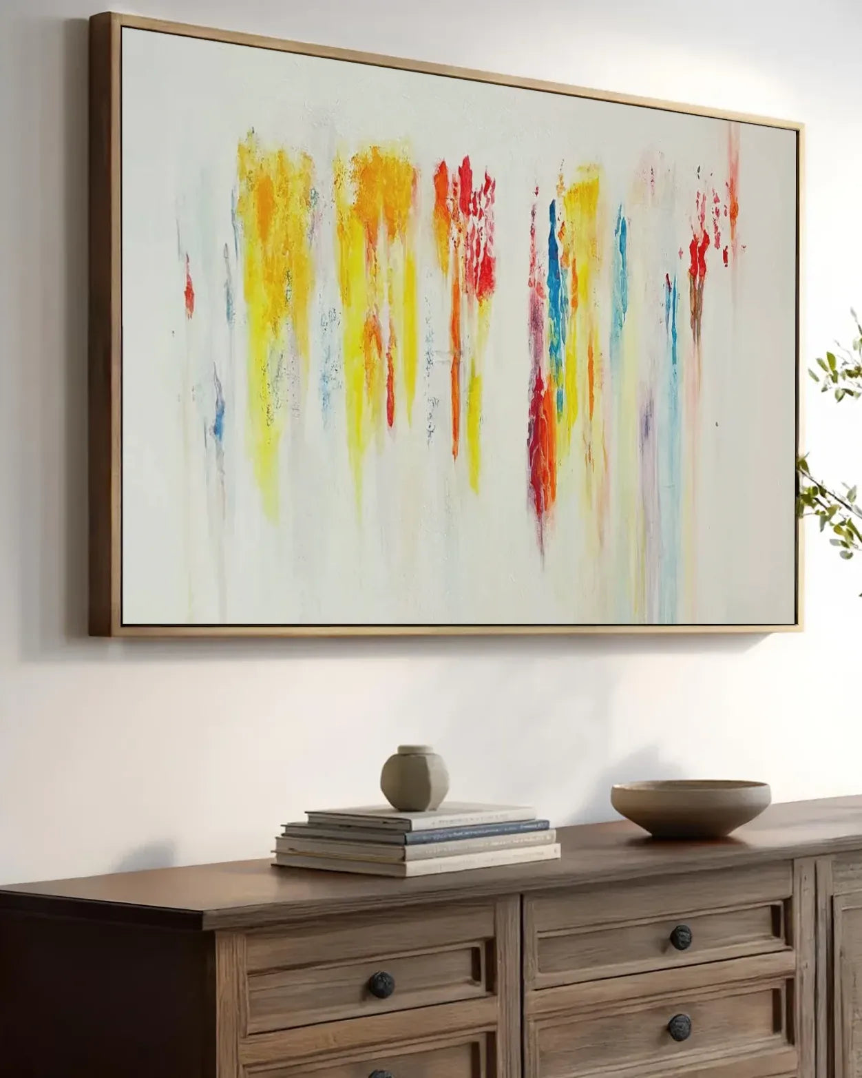 Extra Large Wabi Sabi Canvas Art No.205