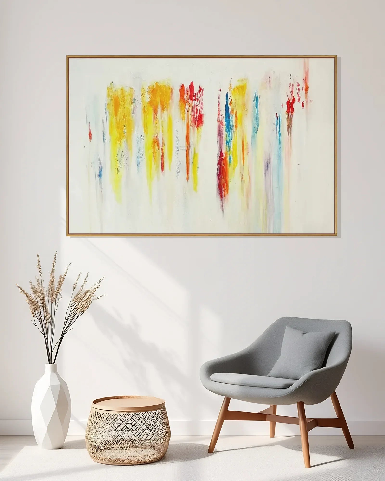Extra Large Wabi Sabi Canvas Art No.205