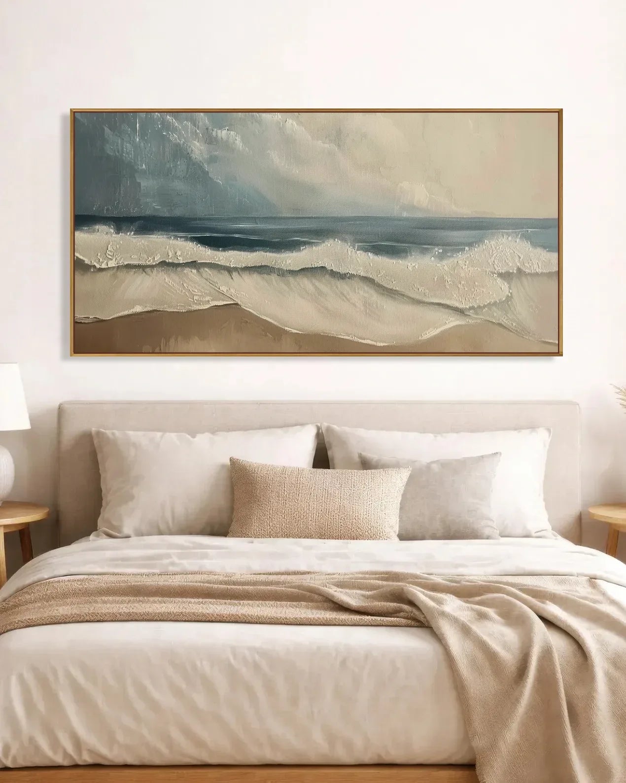 Extra Large Wabi Sabi Canvas Painting No.207
