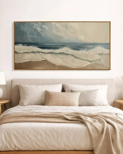 Extra Large Wabi Sabi Canvas Painting No.207