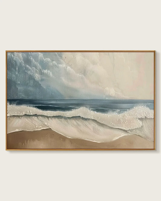 Extra Large Wabi Sabi Canvas Painting No.207